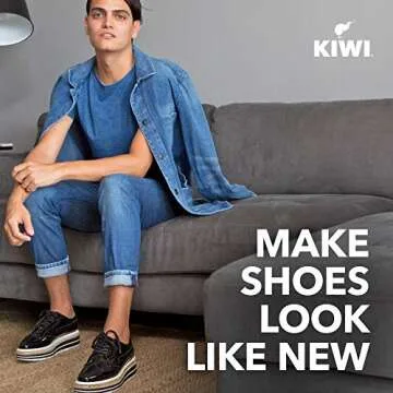 KIWI Shoe Shine Kit - Long-Lasting Protection and Shine