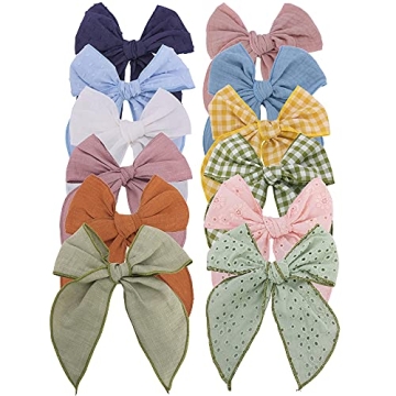 Stylish Fable Bow Hair Clips for Women and Baby Girls