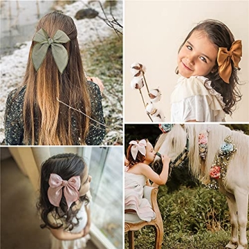 Stylish Fable Bow Hair Clips for Women and Baby Girls