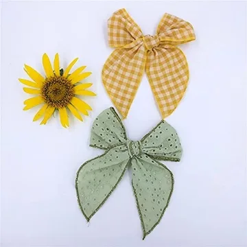 Stylish Fable Bow Hair Clips for Women and Baby Girls