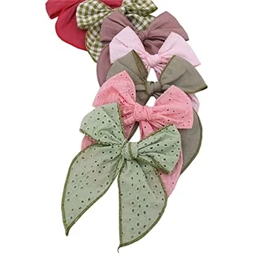 Stylish Fable Bow Hair Clips for Women and Baby Girls