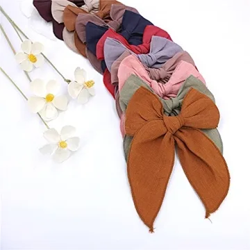 Stylish Fable Bow Hair Clips for Women and Baby Girls