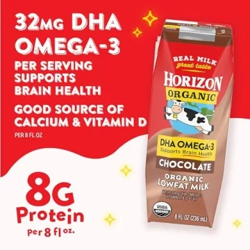 Horizon Organic Shelf Stable 1% Lowfat Chocolate Milk Boxes