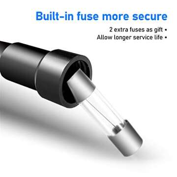 Radar Detector Hardwire Kit,Direct Wire Wiring kit for Escor t Valentine One Unide n Beltronics cobr a Radar Detector Quick Connection Plug and Play Power Cord Cable(13FT RJ11)