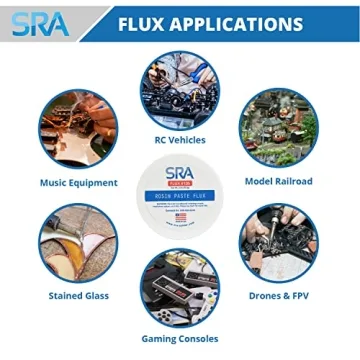SRA Solder 135 Rosin Paste for Clean Electronics Soldering
