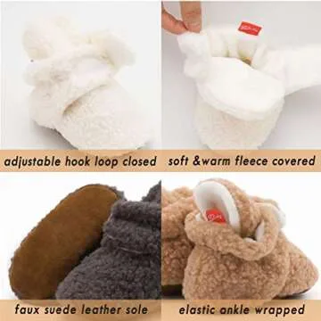 Babelvit Baby Booties – Soft, Non-Skid Winter Slippers