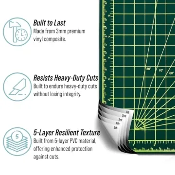 Adir Self Healing Cutting Mat - 30x42 Inches for Crafts