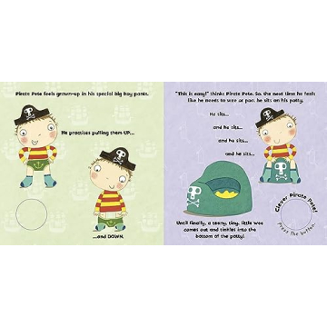 Engaging Pirate Pete's Potty Sound Book for Toddlers