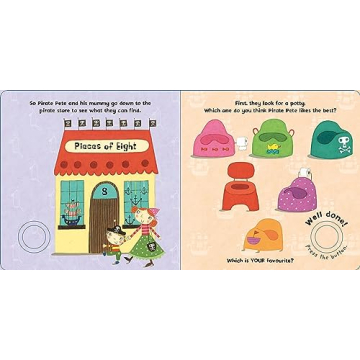 Engaging Pirate Pete's Potty Sound Book for Toddlers