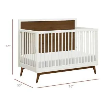 Babyletto Palma 4-in-1 Convertible Crib - Modern & Safe