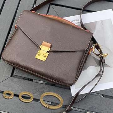 Durable O Ring for Handbag Straps and Keys - 2 Pcs