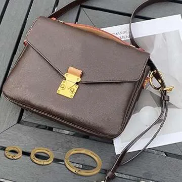 Durable O Ring for Handbag Straps and Keys - 2 Pcs