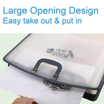 Acocony 11x17 Accordion File Organizer for Artwork