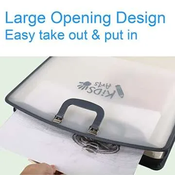 Acocony 11x17 Accordion File Organizer for Artwork