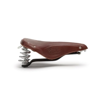 Brooks B67 Honey Leather Bike Saddle with Springs