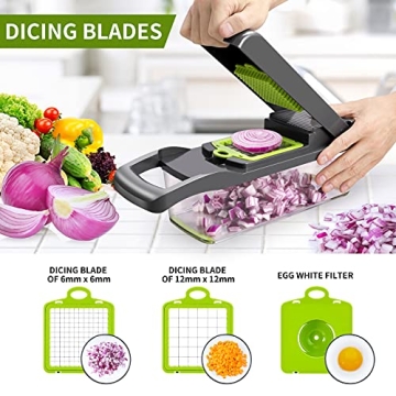 Senbowe 13-in-1 Vegetable Chopper for Effortless Meal Prep