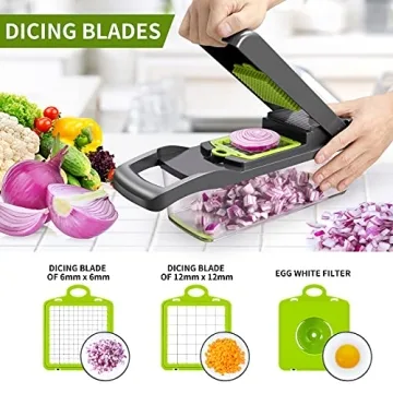 Senbowe 13-in-1 Vegetable Chopper for Effortless Meal Prep