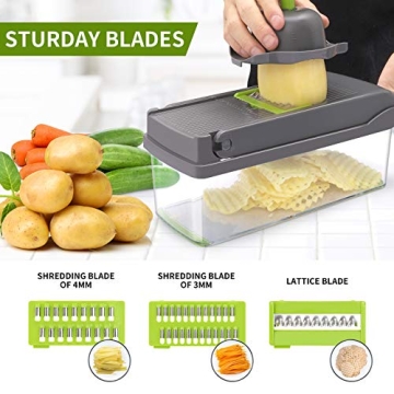 Senbowe 13-in-1 Vegetable Chopper for Effortless Meal Prep