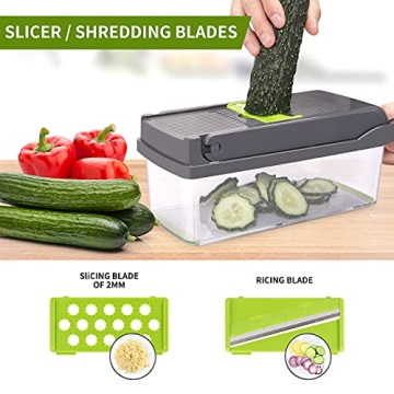 Senbowe 13-in-1 Vegetable Chopper for Effortless Meal Prep