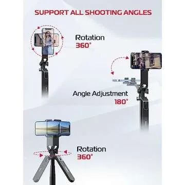 ULANZI MA09 Extendable Tripod - 71" Selfie Stick Stand