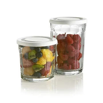 Durable Luminarc Glass Storage Jars with Lids