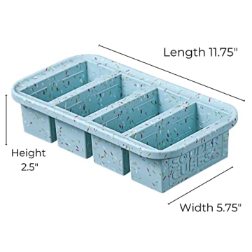 Souper Cubes 1 Cup Silicone Freezer Tray - Meal Prep Made Easy