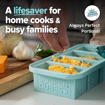Souper Cubes 1 Cup Silicone Freezer Tray - Meal Prep Made Easy