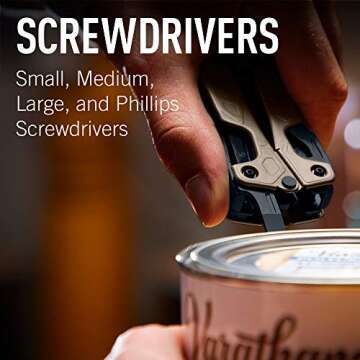 LEATHERMAN, OHT One Handed Multitool with Spring-Loaded Pliers and Strap Cutter, Coyote Tan with MOLLE Brown Sheath (FFP)