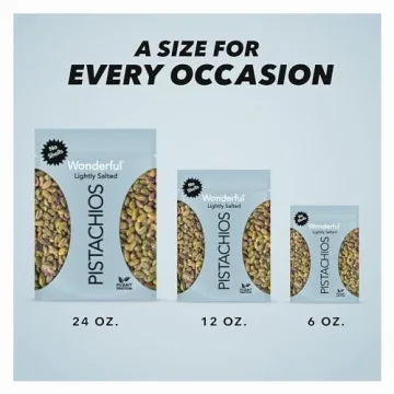 Wonderful Pistachios Lightly Salted Snack 6 Ounce