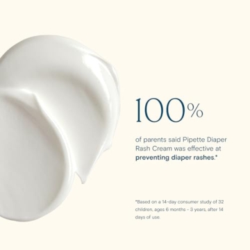 Pipette Diaper Rash Cream - Fragrance-Free Baby Balm