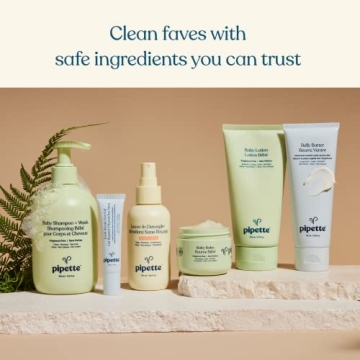 Pipette Diaper Rash Cream - Fragrance-Free Baby Balm