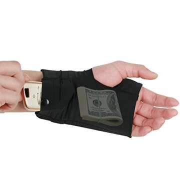 Stylish Arm Band for Phone Running | Hands-free Wrist Wallet