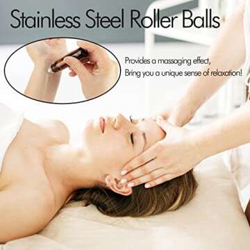 Quality Essential Oil Roller Bottles for Aromatherapy