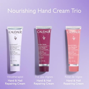 Caudalie Hand Cream Trio Set Hydrating Gift for All