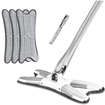 X Type Flat Floor Mop for Effortless Cleaning and Care