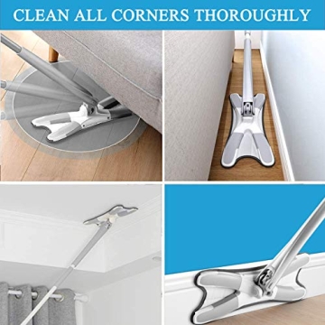 X Type Flat Floor Mop for Effortless Cleaning Experience