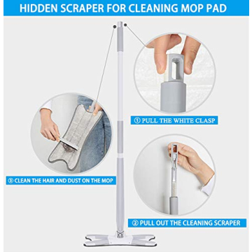 X Type Flat Floor Mop for Effortless Cleaning Experience