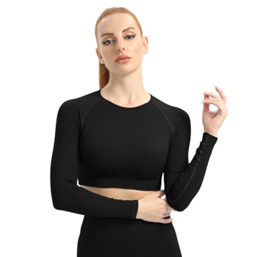 VALANDY Women's 2 Piece Seamless Workout Set for Comfort