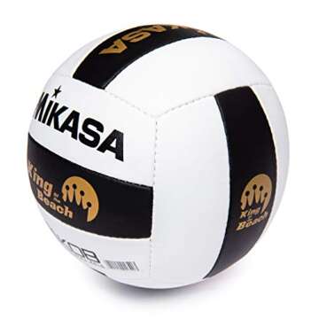 KING OF THE BEACH Miramar Volleyball by Mikasa - The Official Tour Beach Volleyball Designed by Olym...