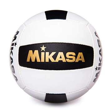 KING OF THE BEACH Miramar Volleyball by Mikasa - The Official Tour Beach Volleyball Designed by Olympian and World Champion Sinjin Smith