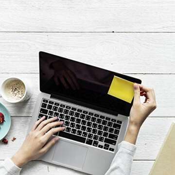 OPCOL Pop-up Sticky Notes 3 x 3 in, Accordion-Style Self-Stick Notes for Dispensers, 12 Pads/Pack, 100 Sheets/Pad, Pink