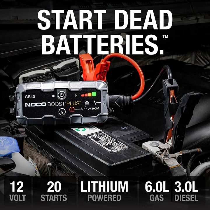 NOCO Boost Plus GB40: 1000 Amp Jump Starter