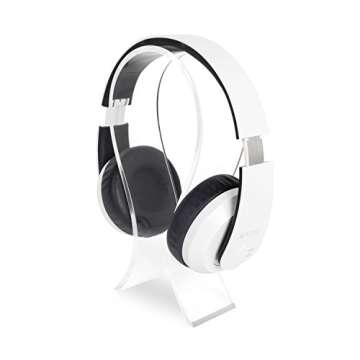 AmoVee® Acrylic Headphone Stand Display Headphone Holder Headphone Hanger Headset Hanger Support - ...