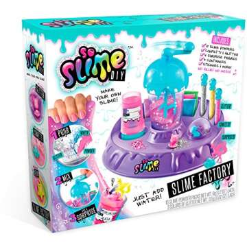 Canal Toys So Slime DIY Kit - Make 10 Unique Slimes Just Add Water, No Glue, No Mess!
