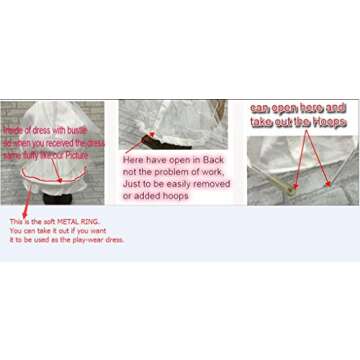 Embroidered Flower Girl Dress with Petticoat - Fuchsia