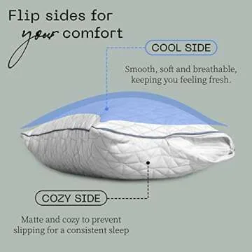 Coop Original Pillow, Protector & Pillowcase Queen Bundle, Set Includes (1) Original Loft Pillow, (1) Coolside Pillowcase & (2) UltraTech Waterproof Pillow Protectors