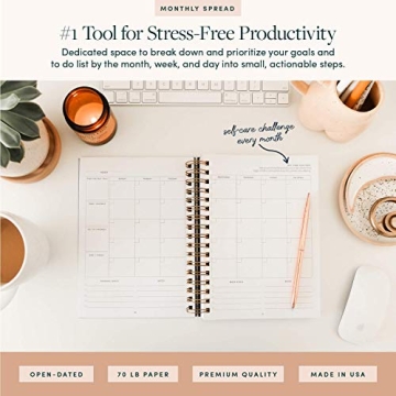 Self-Care Wellness Planner - Your Path to Happiness