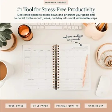 Self-Care Wellness Planner - Your Path to Happiness