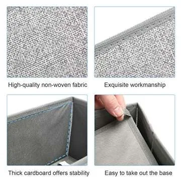 Hinotori Drawer Organizer Bins for Ultimate Home Organization