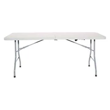 Durable Portable 6 Ft Folding Table for All Occasions
